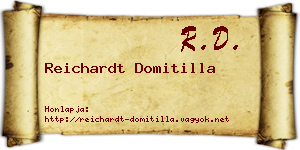 Reichardt Domitilla névjegykártya